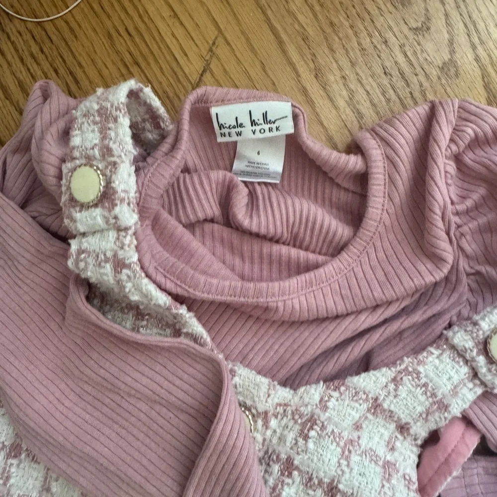 Girls' Clothing Bundle with Dresses and Sweaters size 6